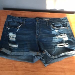 Aeropostale midi sz 14 Jean shorts